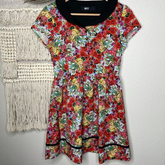 IRON FIST DANGERFIELD Spooky Dress - Picture 1 of 7